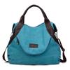 Premium Quality Large Pocket Casual Women's Shoulder Cross Body Handbag With Canvas Leather Material