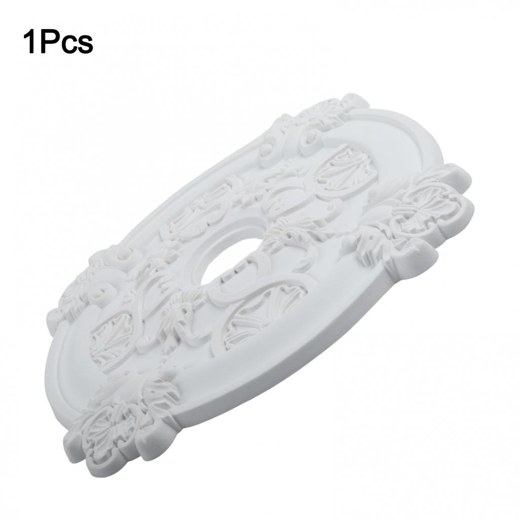 Decorative Ceiling Light Round PU Lamp Shade Ceiling Fan Lamp Cover