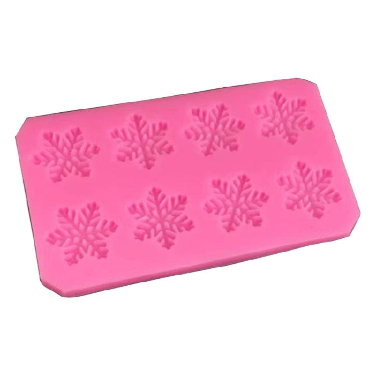 DIY Snowflakes Shape Fondant Mold Baking Gadgets Cake Baking Accessories 5 Types