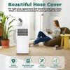 Portable Air Conditioner Hose Protection Cover AC Hose Duct Vent Cover for Most 5inch to 5.9inch Exhaust Hose Easy Installation