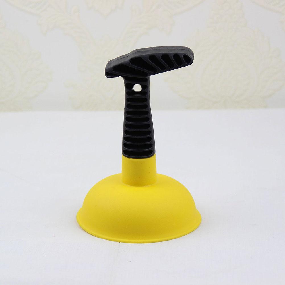 Premium TPR Sink Plunger Kitchen Drainage Plunger Sewer Pipe Cleaner Sewer Bathroom Hair Removal Plunger Strong