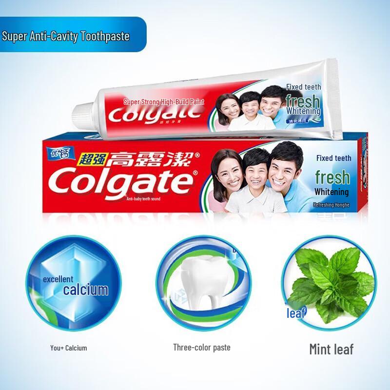 Colgate Solid & White Fresh Toothpaste Family Pack