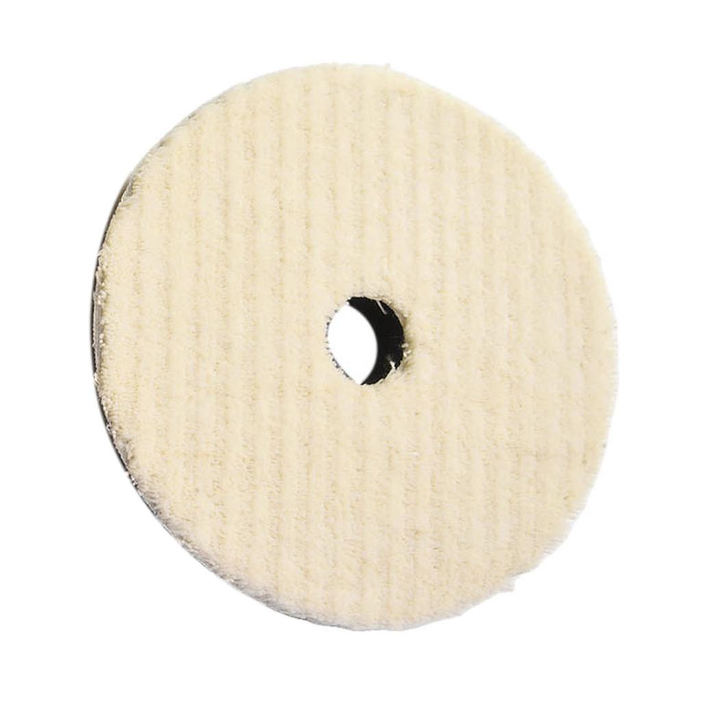 For Pneumatic Machines Wool Polishing Pads 5inch 125mm Versatile Polishing Pads For Detailing Bendable Material