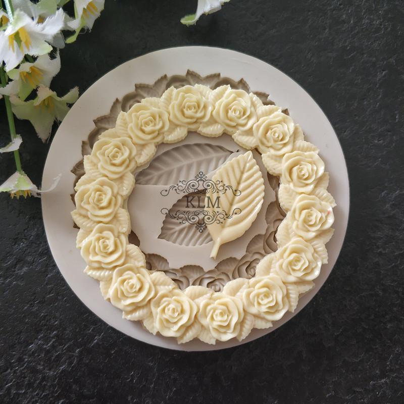 Leaf Silicone Mold Cake Decoration Accessories DIY Chocolate