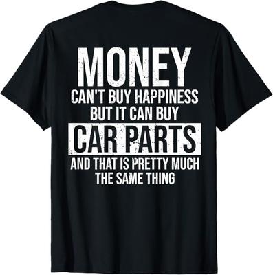 Peut Acheter Pièces Auto Drôle Mec de Voiture Mécanicien Garage Cadeau T-Shirt