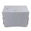 Dog Crate Cover Foldable Coldproof Felt Material Keep Warm Windproof Pet Kennel Cover for Winter Col