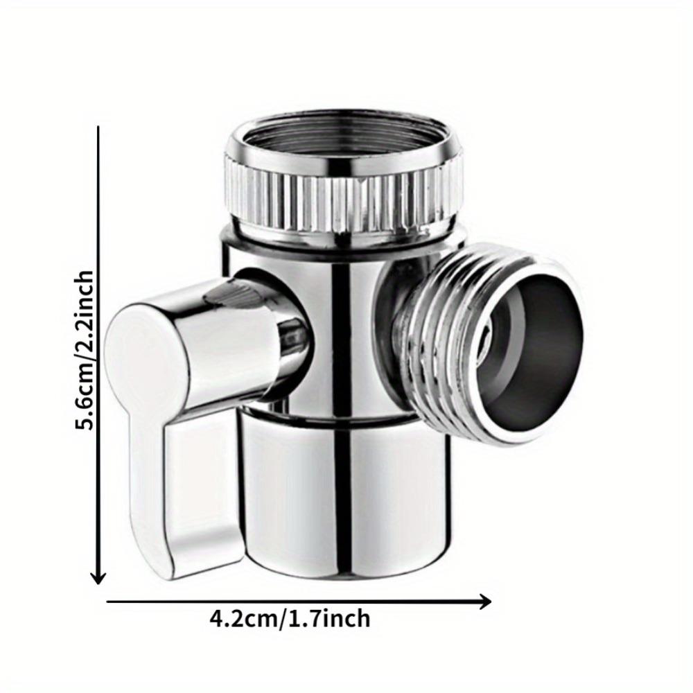 1PC Zinc Alloy Faucet External Water Distributor Household Wash Basin Hand Shampoo Shower Head Shower Accessories