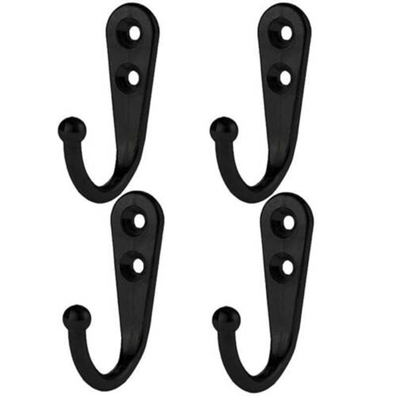 Hangers Hooks Screws Bathroom Bedroom Laundry Cloakroom Storage Organizer
