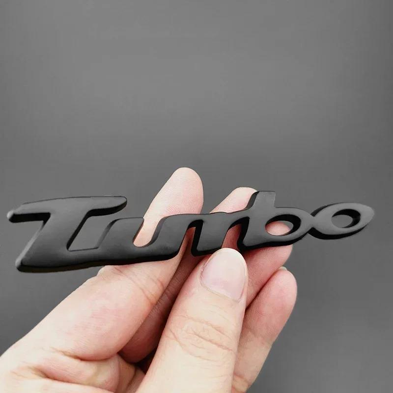 Metal Turbo Car Rear Body Letters Stickers for Lexus Mazda Subaru Volvo BMW Jeep Land Rover Ford Hyundai Honda Skoda Acura cldk1