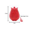 Silicone World Owl Tea Strainer Tea Bags Food Grade Silicone Leaf Tea Infuser Filter Diffuser Tea Filter Tool Teacup Accessories