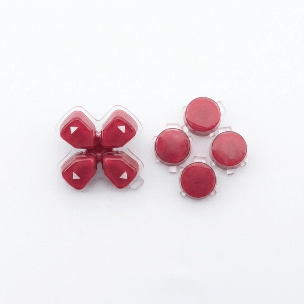 Jelly Color Controller Replacement Buttons Kit for PS5 Controller Controller Customization