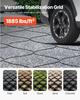 Ground Grid 2-In Deep Geocell Grid 32.81x9.84FT / 10000x3000mm for Gravel
