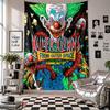 Wall TapestryHorror Movies Art Hanging Cloth Decorative Background Cover for Room Decoration