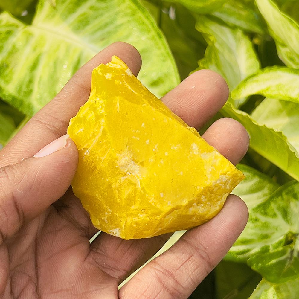 Natural Yellow Sapphire 544.75 Ct Uncut Rough CERTIFIED Gemstone Free Delivery