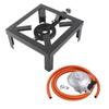 8KW Stove 8KW Gas Boiling Ring Cast Iron Stove Large  Stove Outdoor Cooker Iron Frame Portable Fire Control Stove