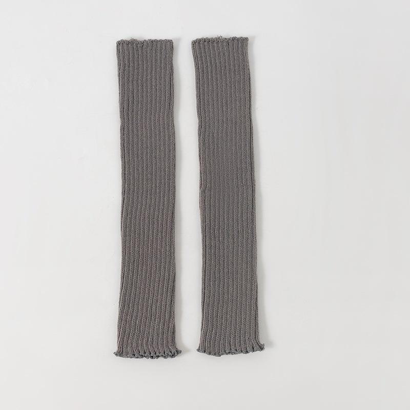 

Серые длинные чулки Y2K для женщин — надежная посадка для красивых ног и стройных икр, осень/зима With cardboard One size серый