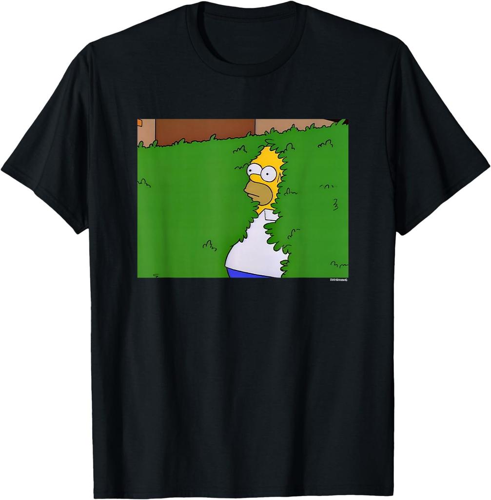 The Simpsons Homer Hedge Meme Funny T-Shirt Tee for Men Women and Kids