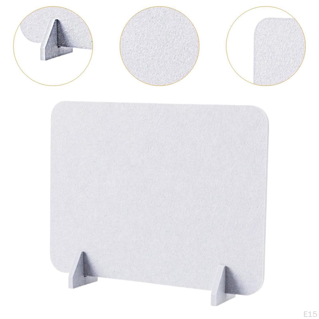 Acoustic Desk Divider with Support Feet Freestanding,Soundproof,Furniture Partition,Desk Privacy