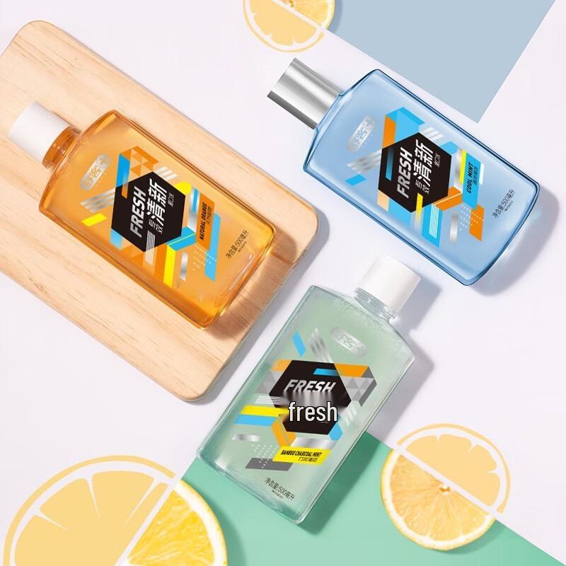 Shuke Dual Flavor Antibacterial Mouthwash Set