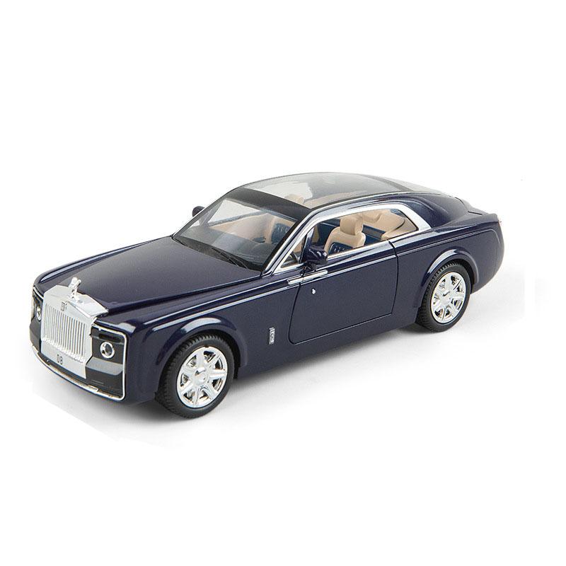 1/24 Rolls Royce Phantom Car Model Metal Model Car Alloy Die-casting Car Children's Toy Gift Collectibles Free Shipping