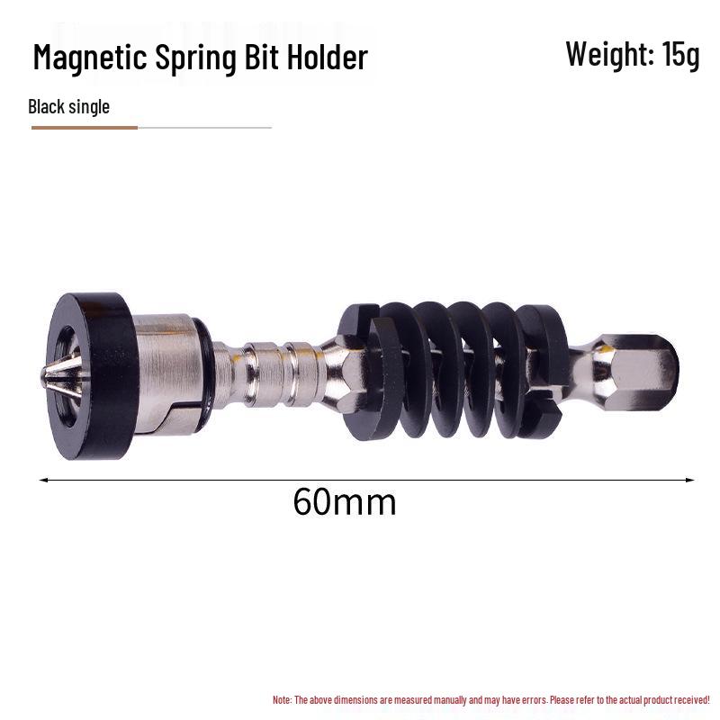 

Spring-loaded Magnetic Gypsum Board Positioning Bit for Electric Screwdrivers