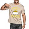 Breathable For Unisex O Neck Tshirt Graphic Teeshirt Nachos Are Just Tacos That Dont Have Their Life Together Retro Male Tops