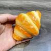 Slow Rising Croissant Squishy Toy Sticky Food Soft Rebound Toys Artificial Bread Fake  Kids Adults