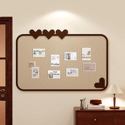 Heart-Shaped Felt Photo Board for Creative Wall Decoration