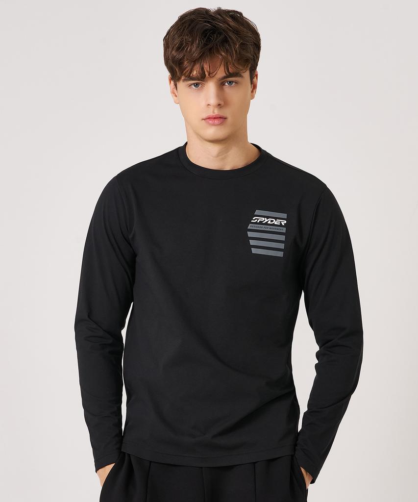 SPYDER Men'S Radpad Basic Long Sleeve T-Shirt Spkfcnrl301Mblk