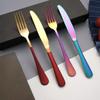 Stainless Steel Tableware Knife and Fork Gift Gift Set Steak Knife and Fork Western Tableware Company Gift