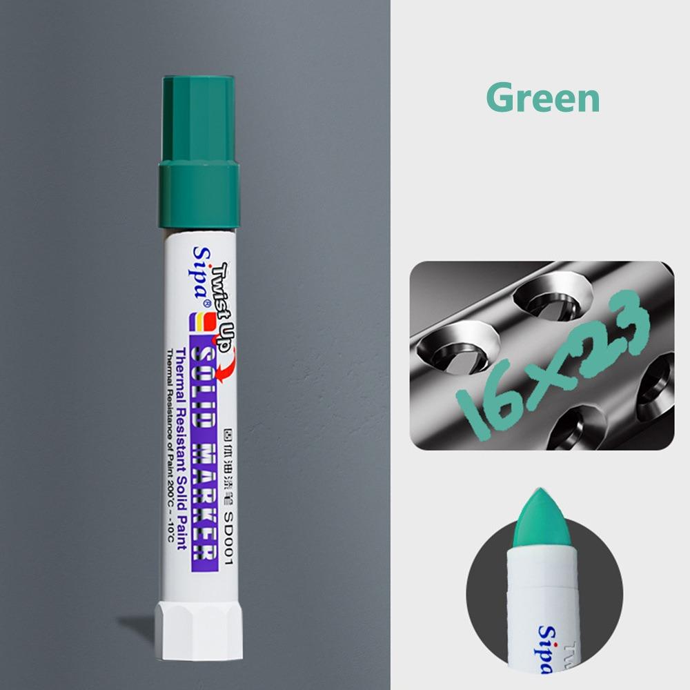 High Temperature Resistant Paint Pen Solid Art Painting Pen Wood Plastic Glass Stone Painting