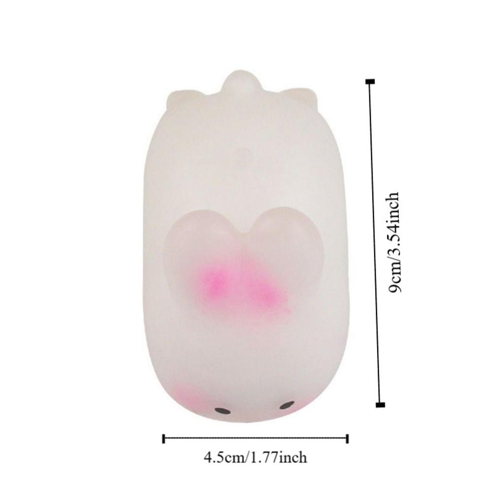 Rebound Squeeze Sensory Toy Color Changing Color-changing Toy Rabbit Pinch Le  Uncompressed Toy