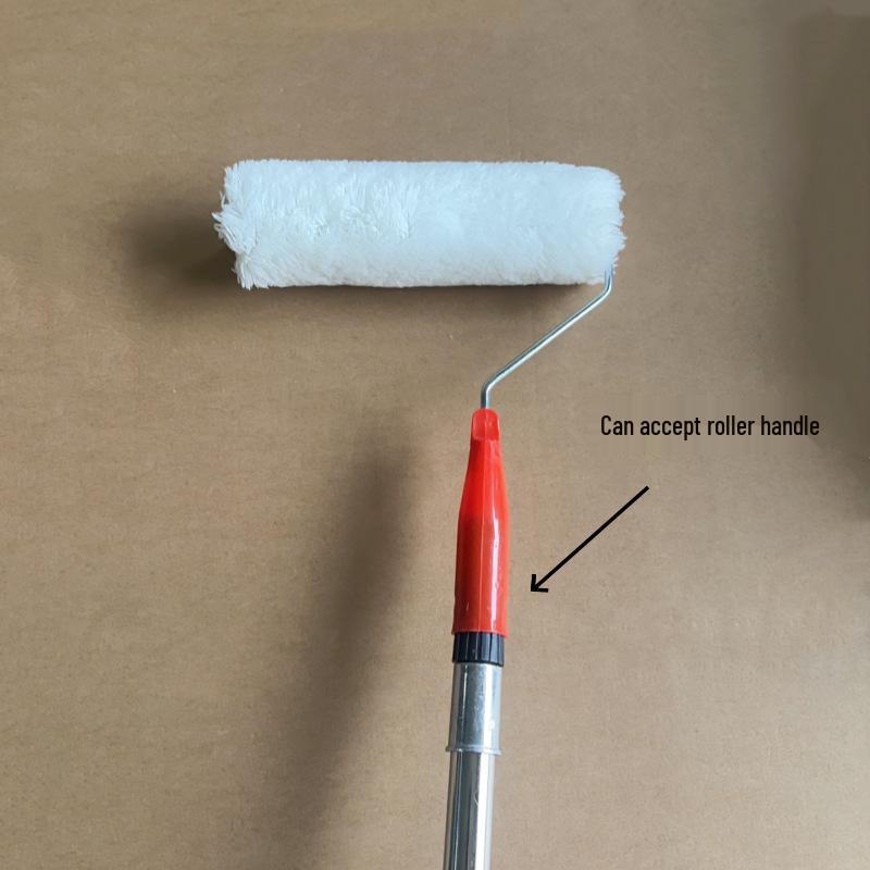 Stainless Steel Telescopic Roller Rod with Detachable Head and Sandpaper Holder