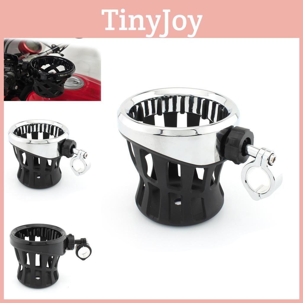 Motorcycle Cup Stylish Holder Effective Black Color For 218mm To 254mm Tubing