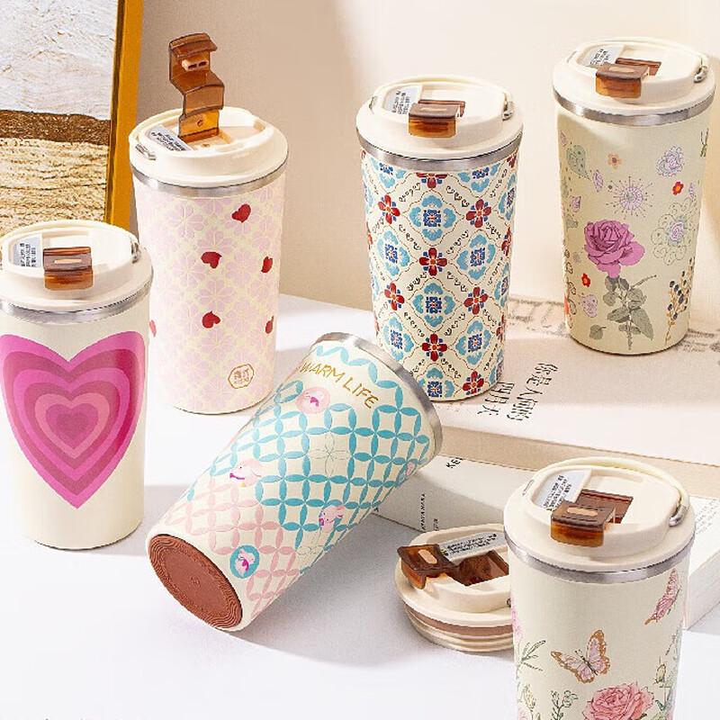 Xishi Ceramic Lined Stainless Steel Insulated Mug