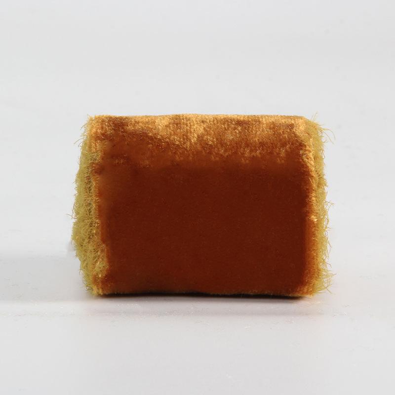 38mm Thickening Velvet Ribbon Handmade Frayed Edged Ribbons Christmas Party Bouquet Gift Packing Decorations DIY Craft