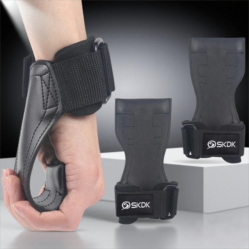 Weight Lifting Grip Pads Crossfit Bodybuilding Palm Protector Squat Gym Gloves Fitness Sports Training Equipment