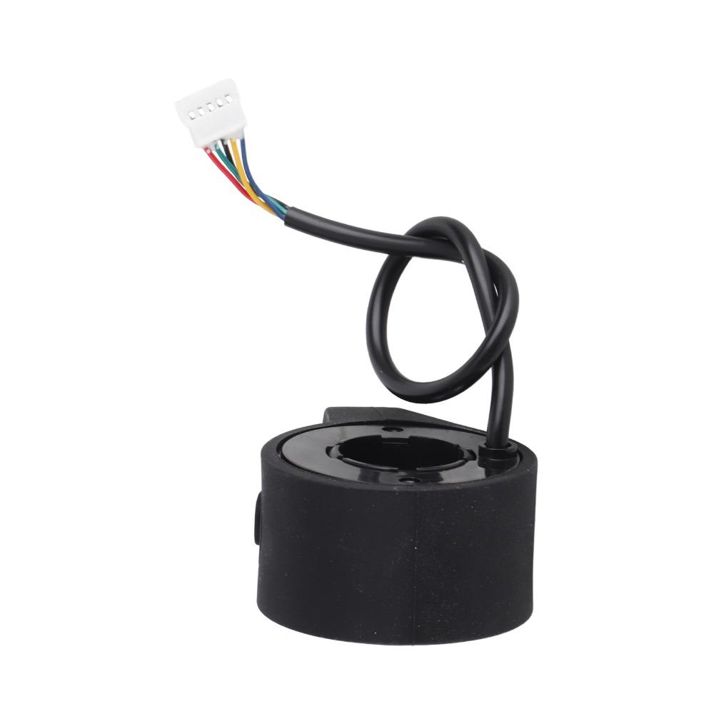 ABS Electric Scooter Thumb Throttle Single Button Speed Control Thumb Throttle Black Scooter Throttle Speed Accelerator