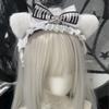 Hair Band Hair Bow Headband Musical Note Cat Ear Plush Gothic Style Lolita Y2k Accessories Hair Accessories Woman Head Jewelry