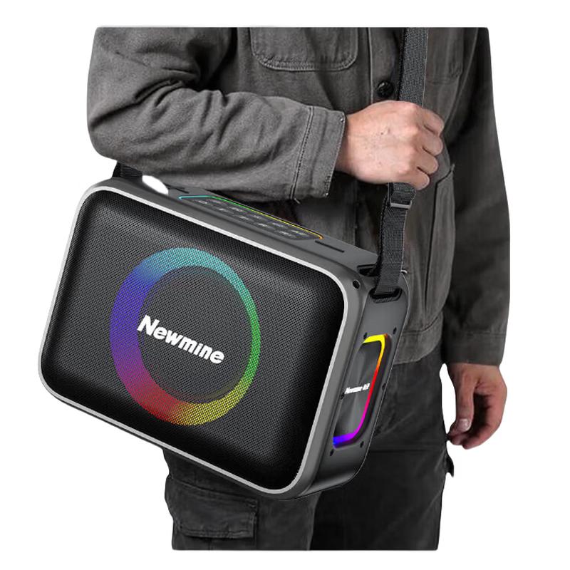 Newmine MC98 Portable Bluetooth Karaoke Speaker CN plug (adapter included)
