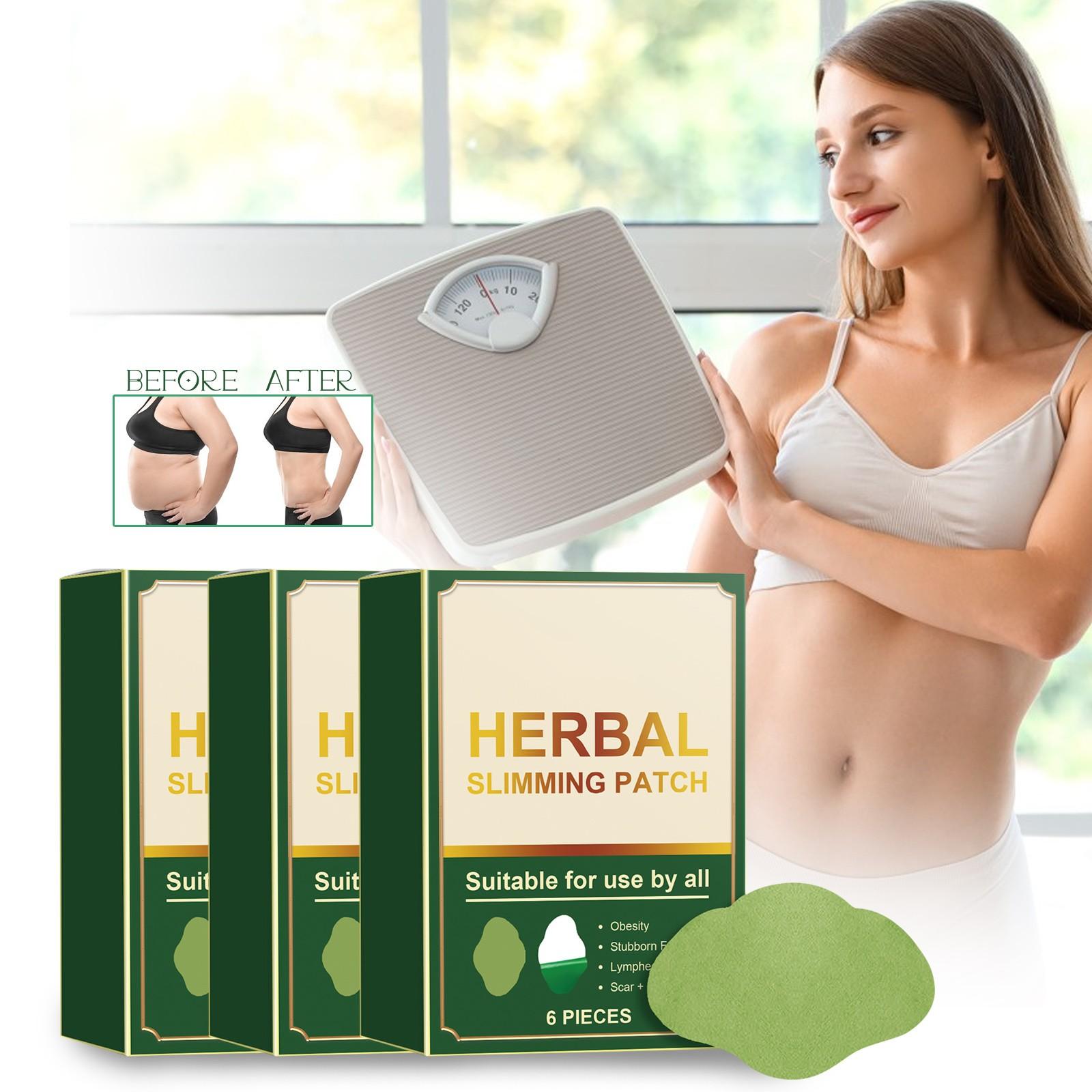 

Травяной пластырь для похудения, пластырь для похудения, подтягивающий кожу и улучшающий циркуляцию крови, жгучий пластырь, 1 коробка(6шт) One Size