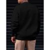 1pc Men's Fashion Crew Neck Sweatshirt, Trendy Top,Breathable, and Comfortable Fabric, Suitable As Pajamas At Home or for Outings and Parties