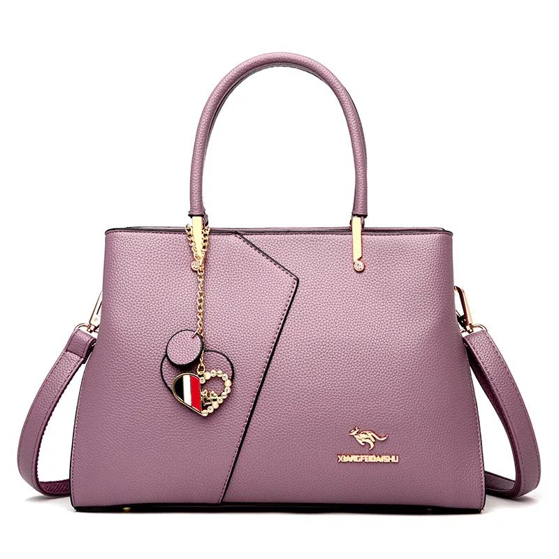 Square Shoulder Bag for Women In PU Leather  Large Bags  Women's Crossbody Bags  Fashion  New