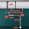 Plastic Sink Drain Pipe Set Easy Install Space Saving Sewer Replacement Pipe Single/Double Bowl Deodorant Filter