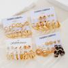 IF ME 48 Pcs Earrings Set Fashion Women Jewelry For Wedding Party Daily Wear Birthday Christmas Gift