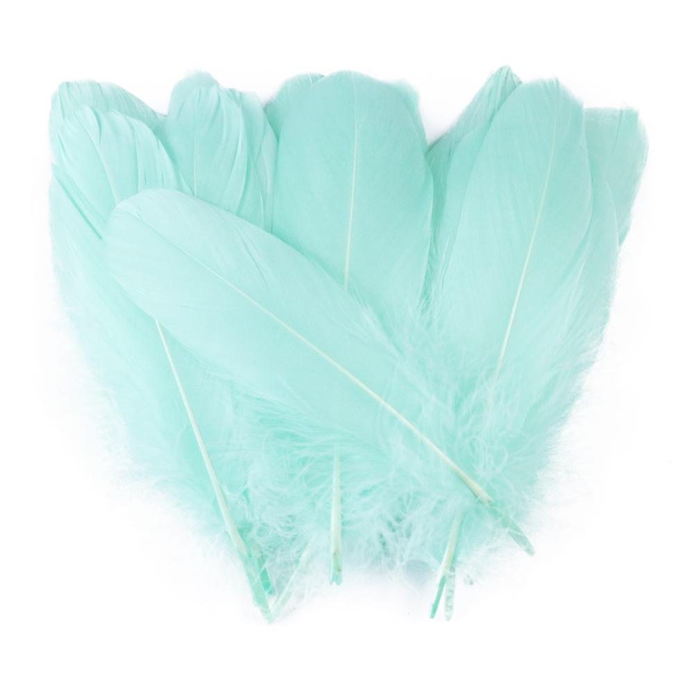 Natürliche Gänsefedern 10-15CM Schwanenfeder Feder für Heimdekoration Basteln DIY Hochzeitsschmuck Zubehör 50 Stück 100 Stück