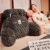 Cartoon Turtle Velvet Lumbar Support Cushion - Soft, Removable, Washable Seat & Sofa Backrest for Bedroom