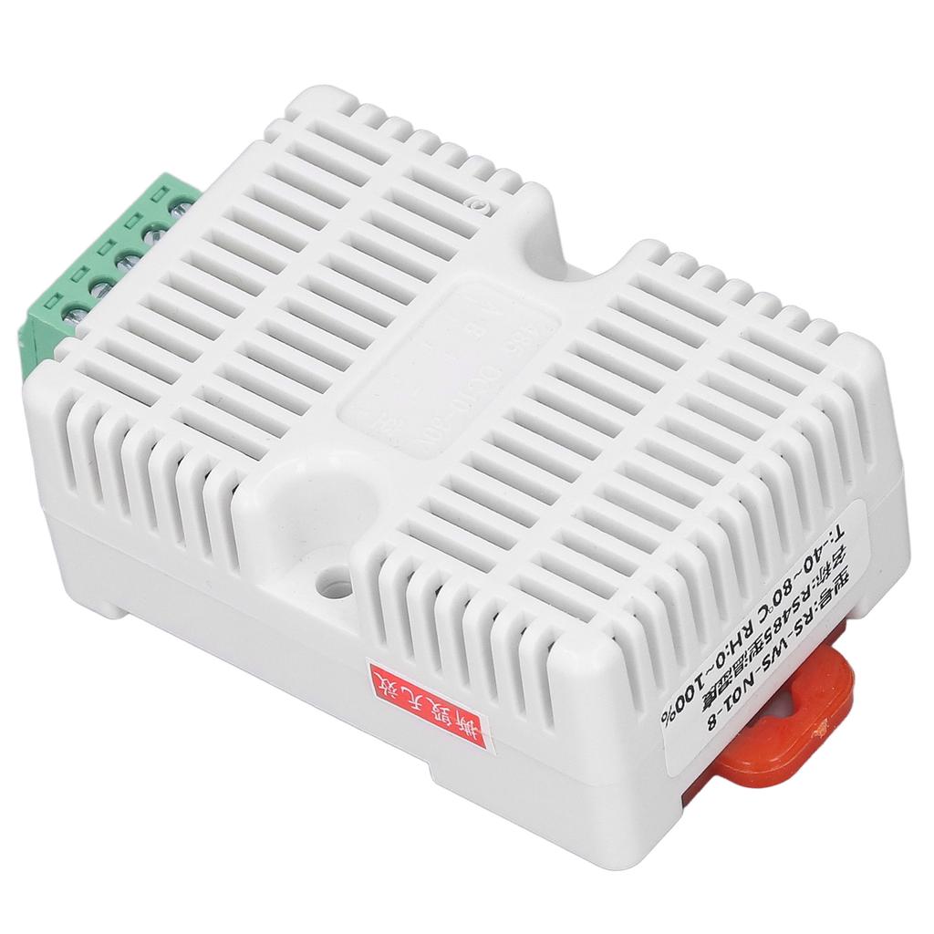 Temperature Humidity Sensor Module RS485 Communication 35mm Rail Installation Temp Humidity