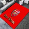 Arsenal F Custom Name Carpet Rug for Living Room Bedroom Home Sofa Decoration,Kids Play Non-slip Floor Mat