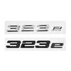 Sticker Emblema Lettere Logo Bagagliaio Auto in ABS per BMW 316e 318e 320e 323e 325e 330e 335e 530e E46 E90 E91 F30 F31 F34 G20 G30